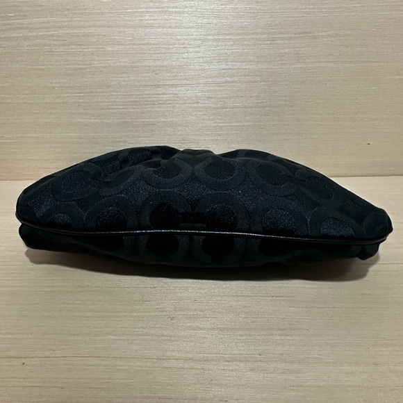 Like New - Coach Signature Wristlet Black - Picture 4 of 10